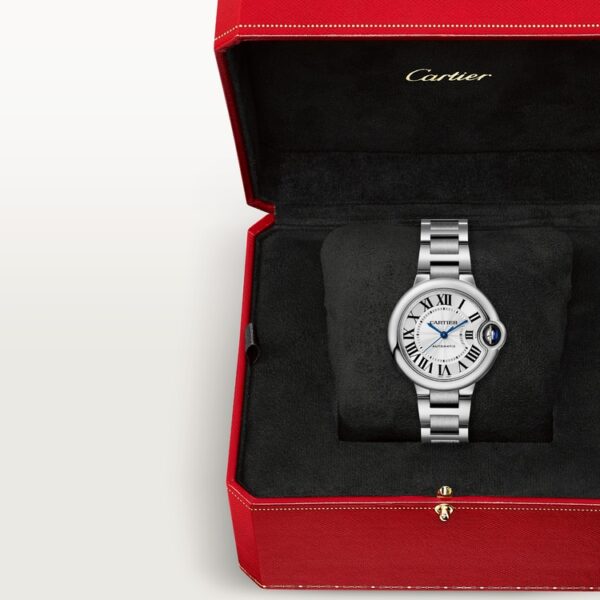 Cartier Ballon Bleu 33mm Stainless Steel Watch - Image 3