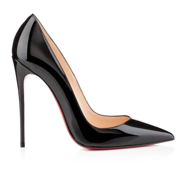 Christian Louboutin So Kate 120mm – Black Patent - Image 3