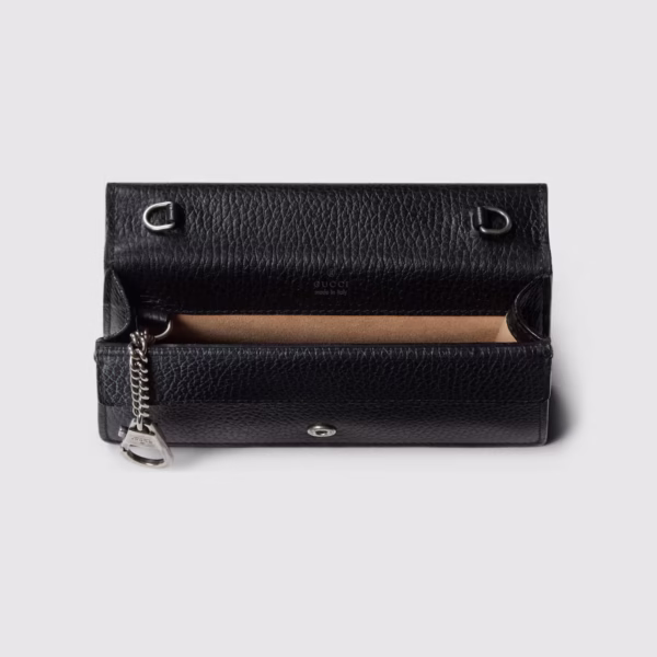 Gucci Dionysus Mini Shoulder Bag – Black Leather - Image 2