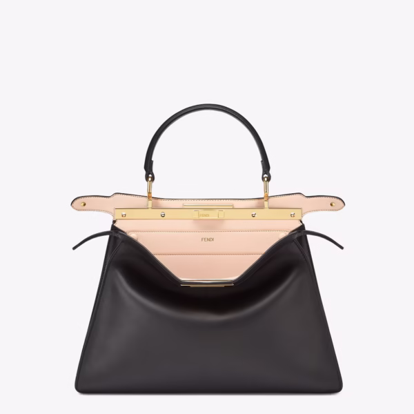 Fendi Peekaboo ISeeU – Medium, Black Calfskin - Image 3