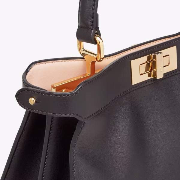 Fendi Peekaboo ISeeU – Medium, Black Calfskin - Image 7