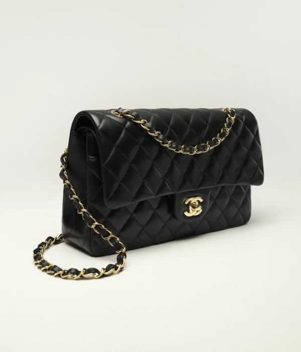 Chanel Classic Flap Bag – Medium, Black Caviar - Image 2