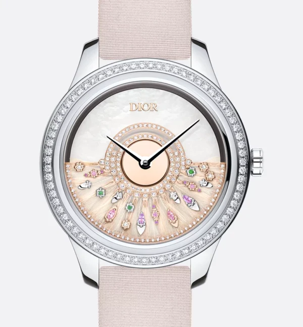 Dior Grand Bal Plume 36mm Watch – Yellow Gold and Diamonds - Image 5