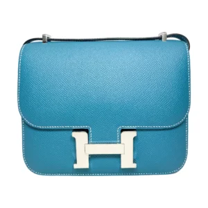 Hermès Constance 18 – Bleu Jean Epsom Leather