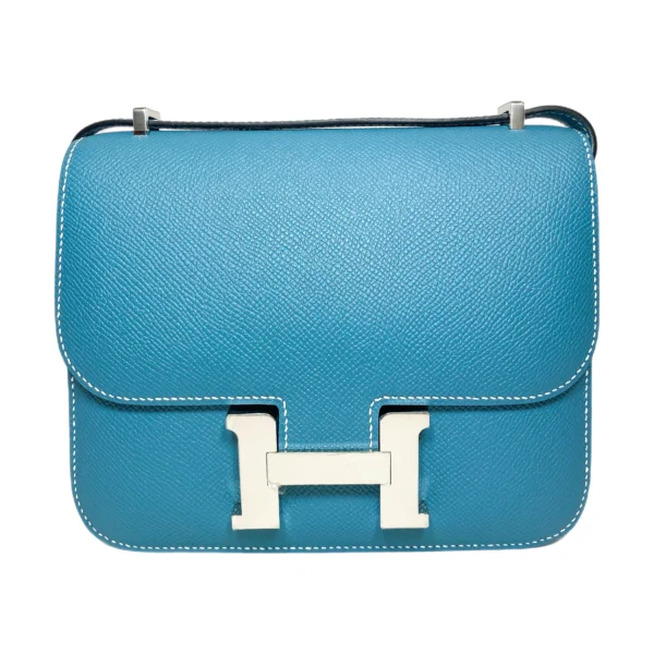 Hermès Constance 18 – Bleu Jean Epsom Leather