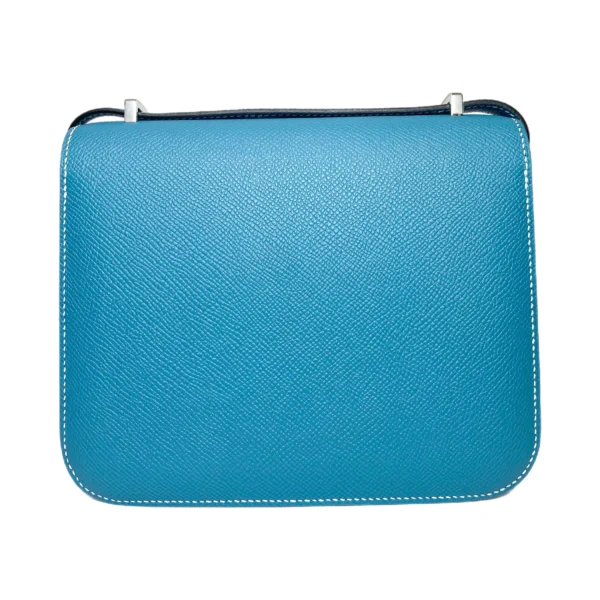 Hermès Constance 18 – Bleu Jean Epsom Leather - Image 10