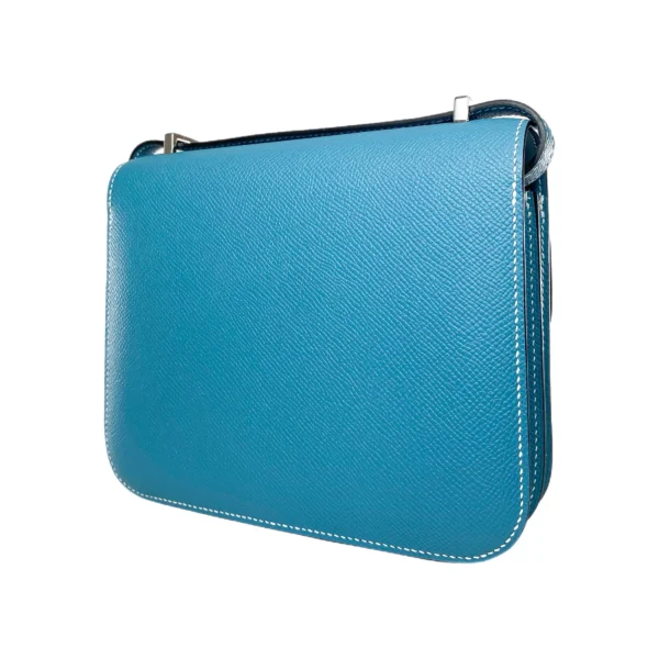 Hermès Constance 18 – Bleu Jean Epsom Leather - Image 8