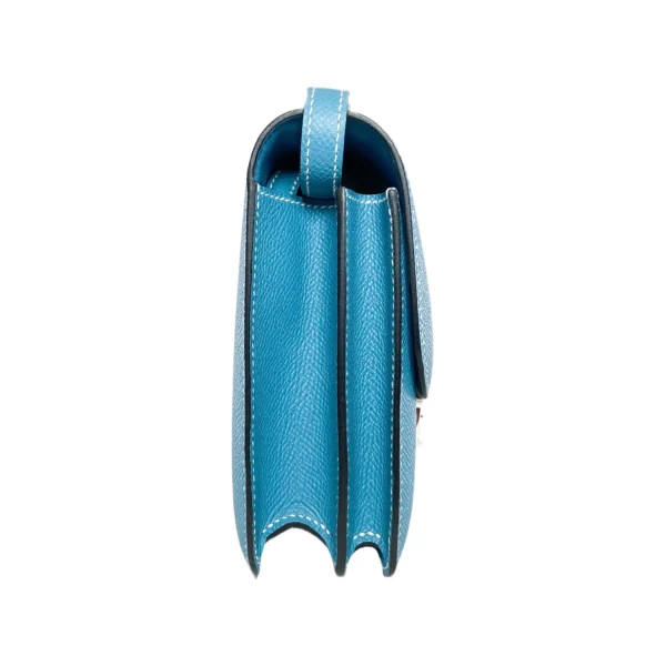 Hermès Constance 18 – Bleu Jean Epsom Leather - Image 7
