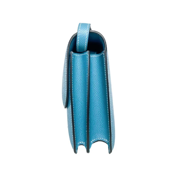 Hermès Constance 18 – Bleu Jean Epsom Leather - Image 6