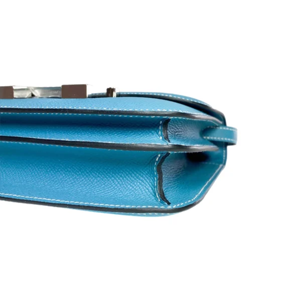 Hermès Constance 18 – Bleu Jean Epsom Leather - Image 2