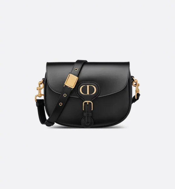 Dior Bobby Bag – Black Box Calfskin