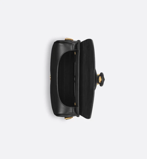 Dior Bobby Bag – Black Box Calfskin - Image 5