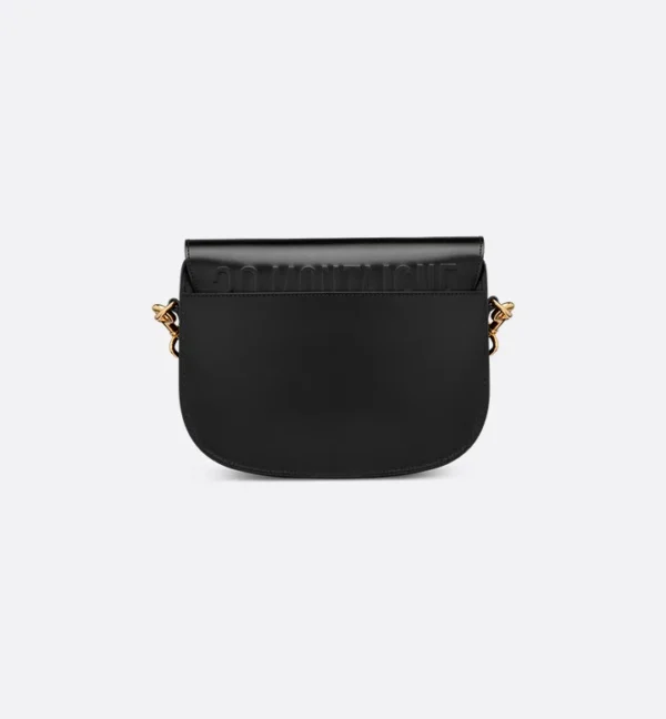 Dior Bobby Bag – Black Box Calfskin - Image 3