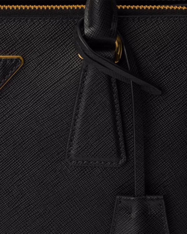 Prada Galleria Medium Saffiano Leather Tote – Black - Image 4