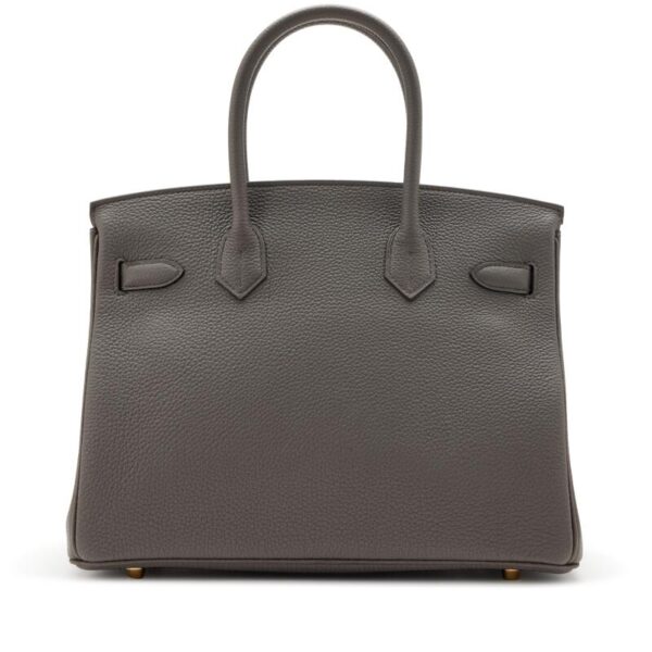 Hermès Birkin 30 – Togo Leather, Etoupe - Image 3