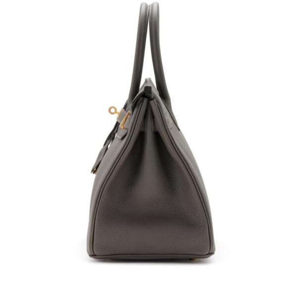 Hermès Birkin 30 – Togo Leather, Etoupe - Image 5